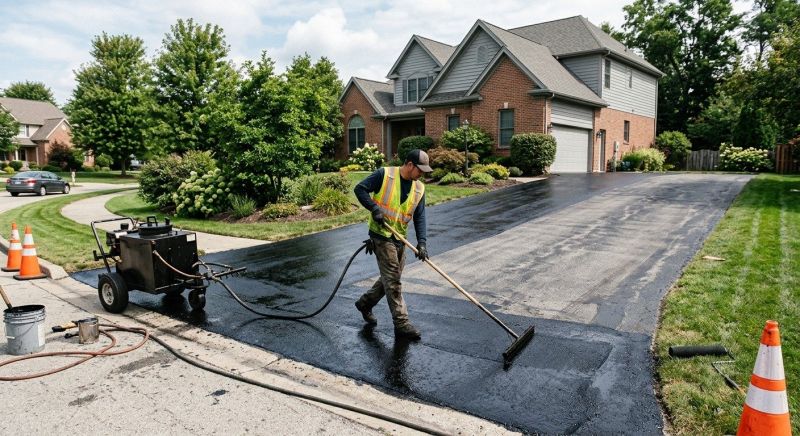 Asphalt Recoating in Charlotte, NC