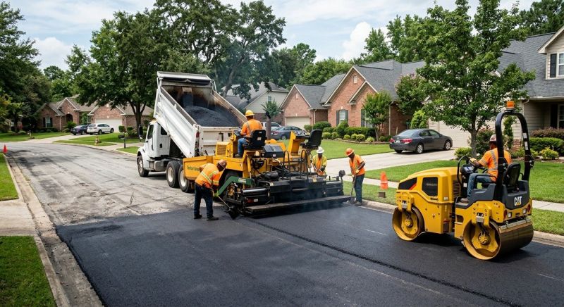 Asphalt Resurfacing in Locust, NC