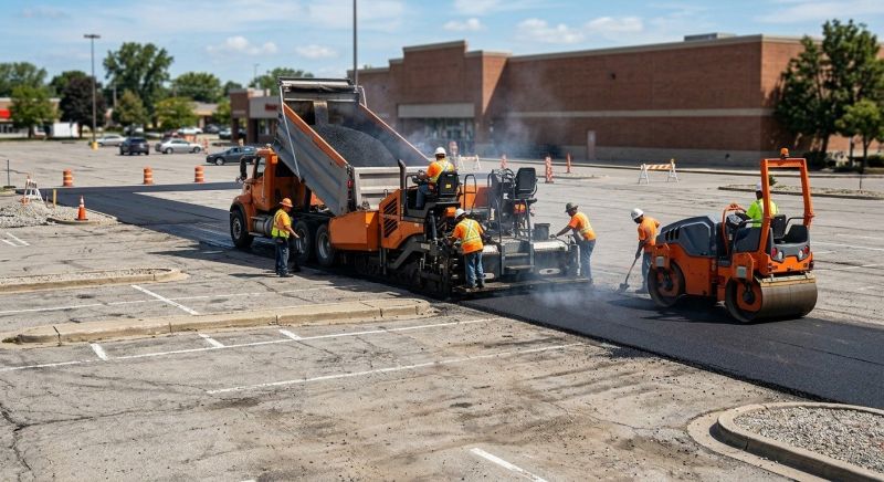 Asphalt Resurfacing in Locust, NC