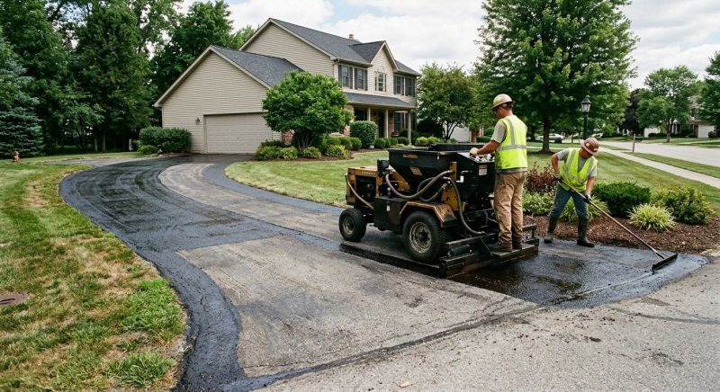 Asphalt Slurry Sealing in Charlotte, NC