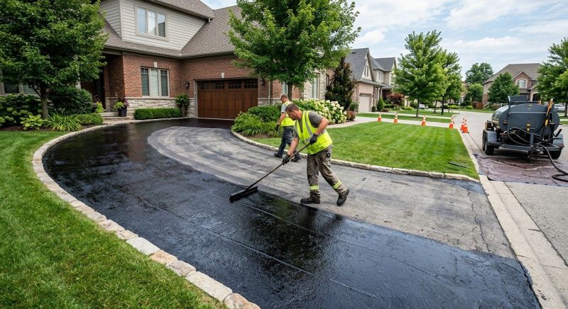 Blacktop Sealcoating in Concord, NC