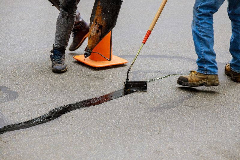 Commercial Asphalt Sealing in Davidson, NC
