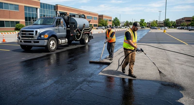 Commercial Pavement Sealing in Dallas, NC