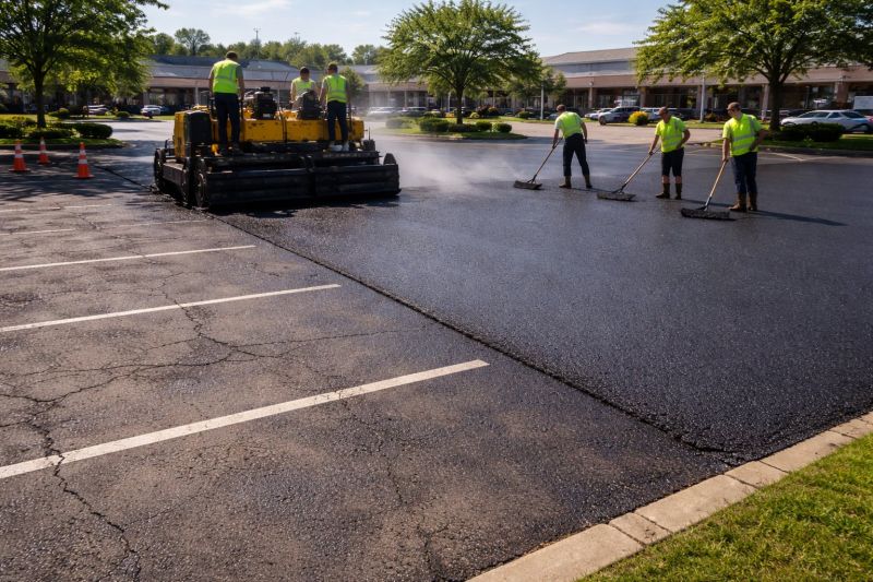 Parking Area Resurfacing in Charlotte, NC