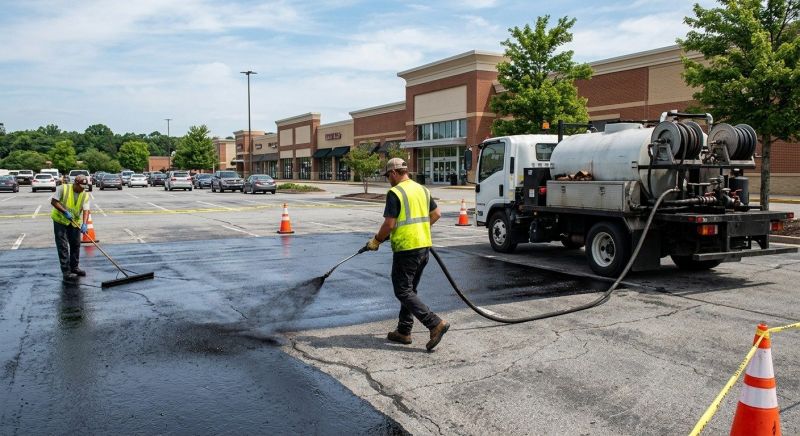 Parking Lot Resurfacing in Charlotte, NC