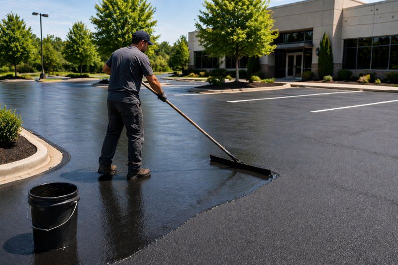Parking Lot Sealcoating in Cornelius, NC