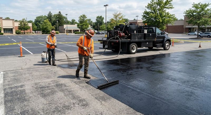 Parking Lot Sealcoating in Cornelius, NC