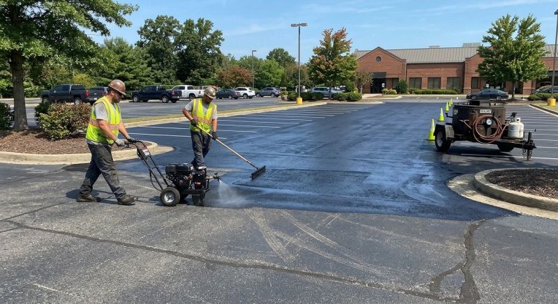 Parking Lot Sealcoating in Iron Station, NC