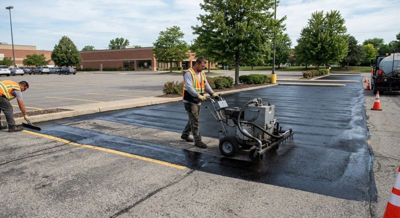 Parking Lot Sealcoating in Locust, NC