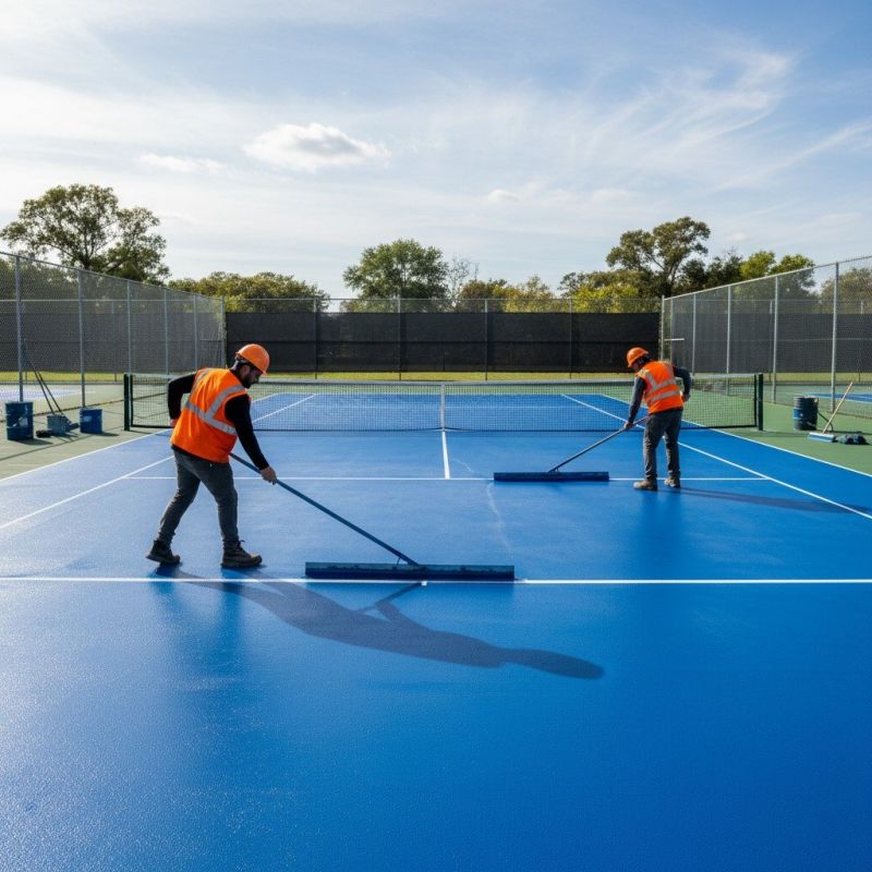 Sports Court Resurfacing in Cabarrus County, NC
