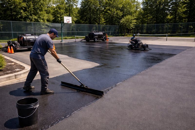 Sports Court Resurfacing in Iron Station, NC