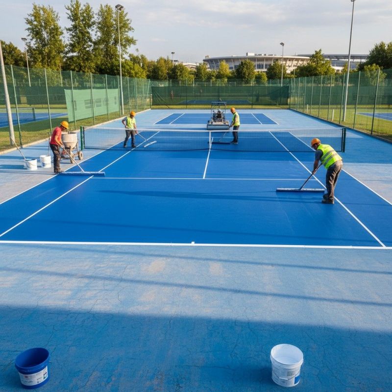 Sports Court Resurfacing in Midland, NC