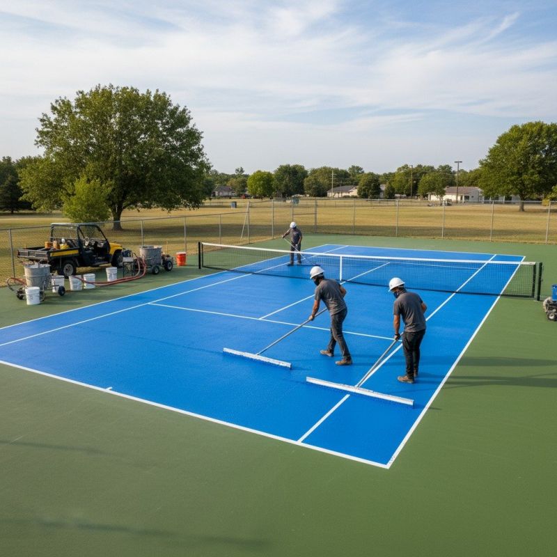 Sports Court Resurfacing in Mount Holly, NC
