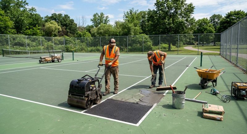 Sports Court Resurfacing in York County, SC